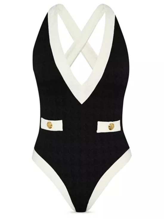 L'AGENCE Other - L’AGENCE Lisa Color Blocked One Piece Swimsuit XS